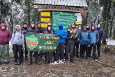 Udział uczniów naszej szkoły w XVI Biegu św. Huberta